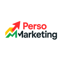PersoMarketing avec flèche vers la hausse pour mettre de l'avant une augmentation.