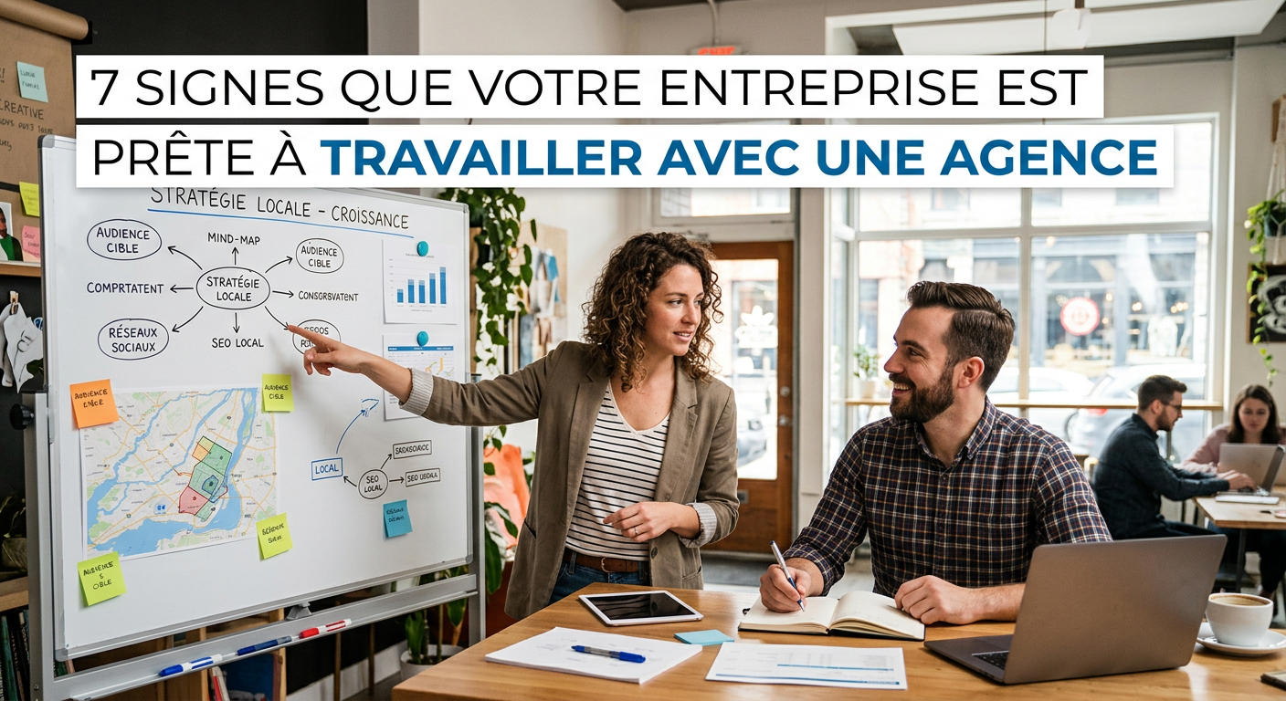 7 signes que votre entreprise est prête a travailler avec une agence.