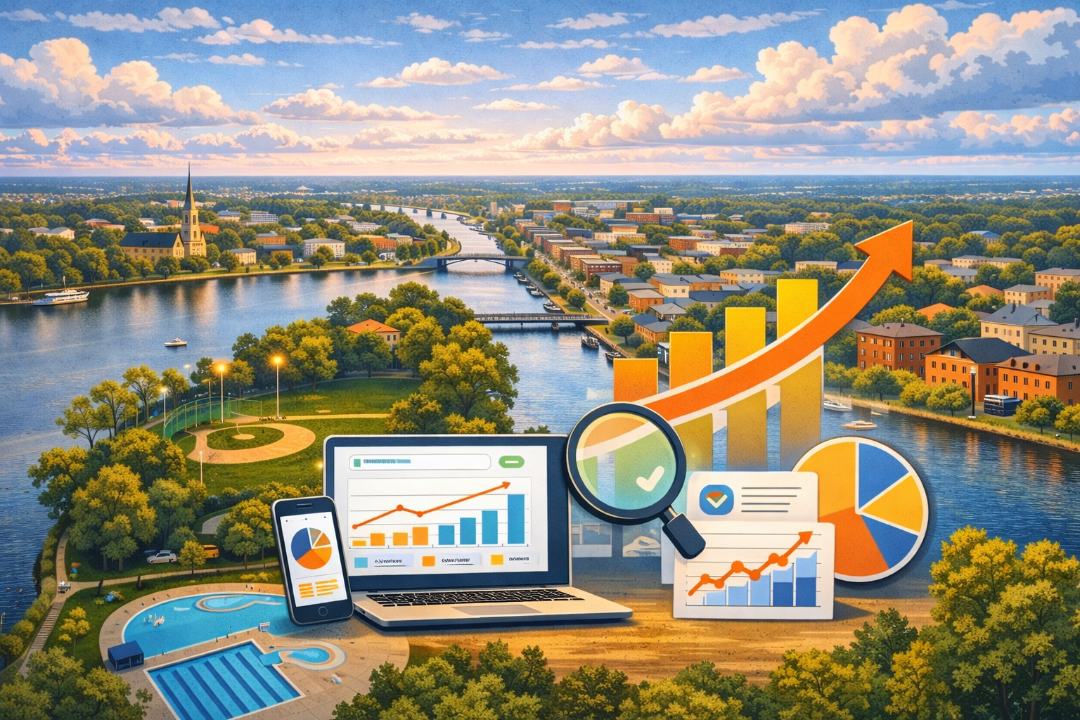 recherche Google d’un service local à Salaberry-de-Valleyfield montrant l’importance du SEO local pour les entreprises.